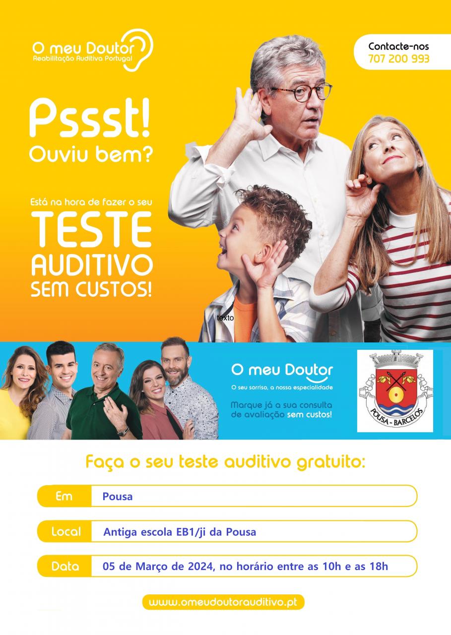 Rastreio Auditivo - 5 de Março de 2024